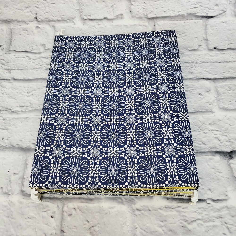 The Container Store Hanging Letter Decorative File Folders 10-pack Floral Navy